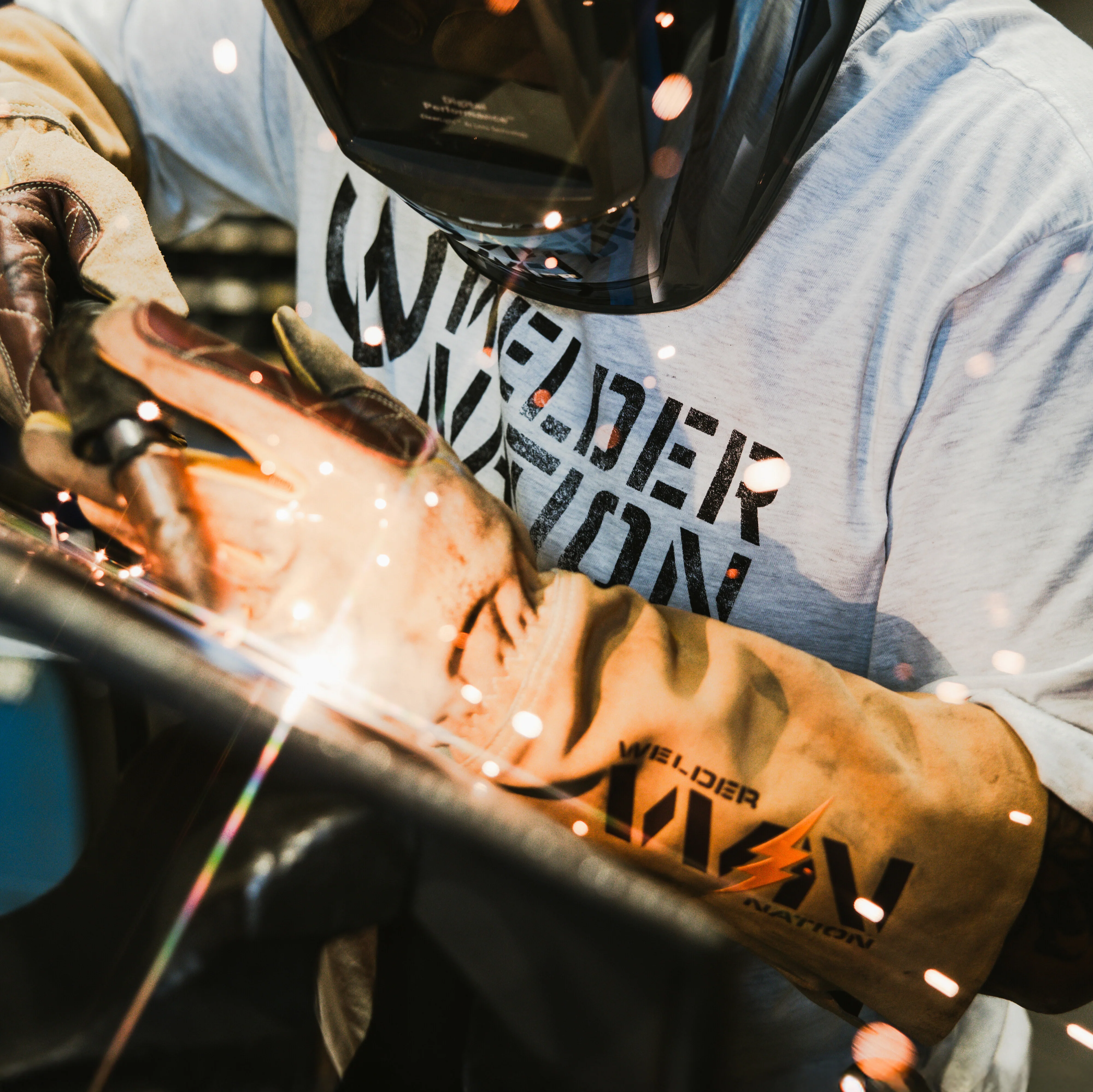 WN Premium Stick Welding Gloves - Image 4